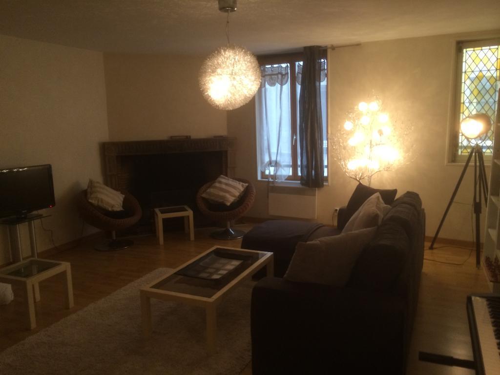 L'Appartement De La Maison Du Theatre Saint Bonnet Bourges Værelse billede